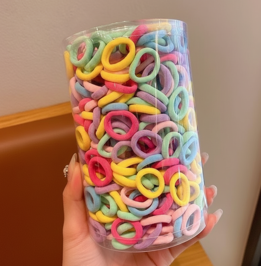 Toffsar i olika färger