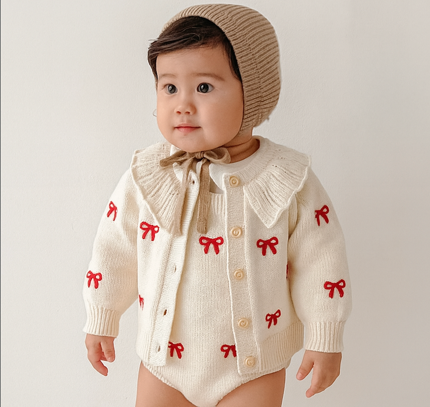 Broderat Set med detalj