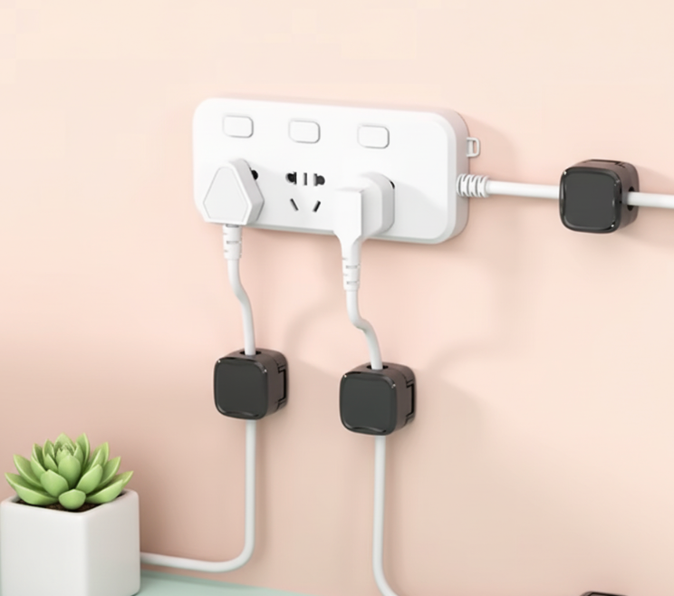 Magnetiska kabelklämmor