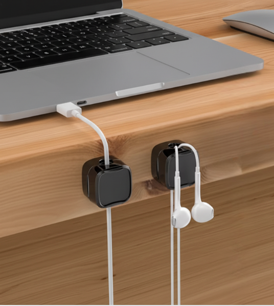 Magnetiska kabelklämmor