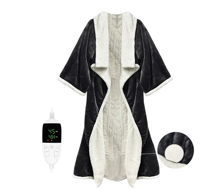 Värmande filt med ärmar