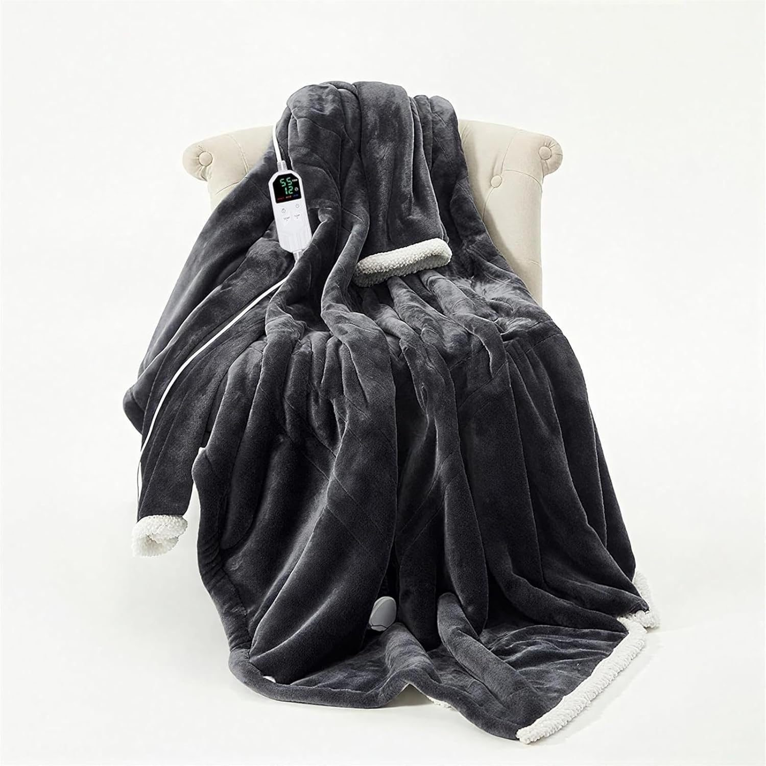 Värmande filt med ärmar