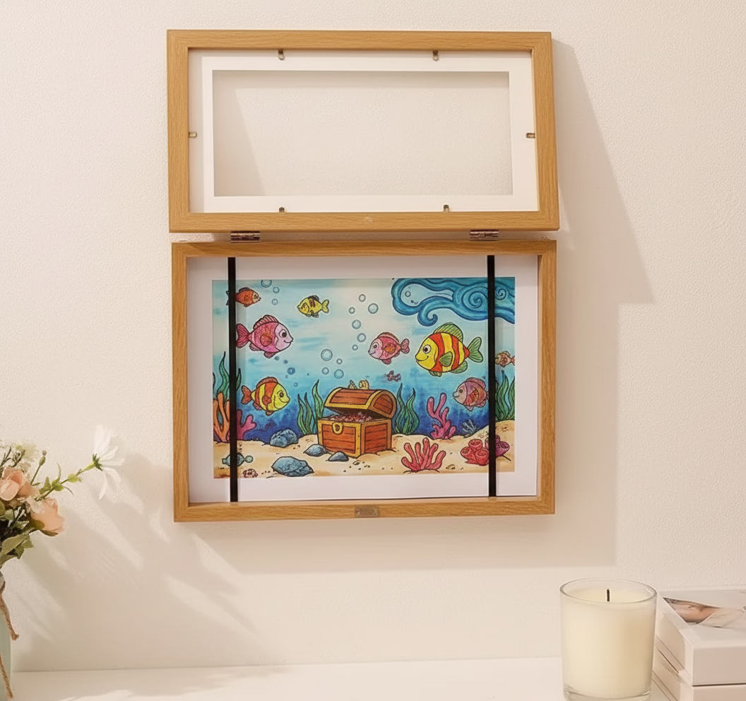 Konsttavla för teckningar